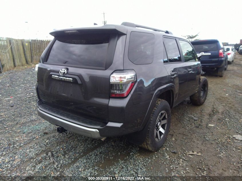 2021 TOYOTA 4RUNNER TRD OFF ROAD PREMIUM VIN: JTERU5JR5M5960554