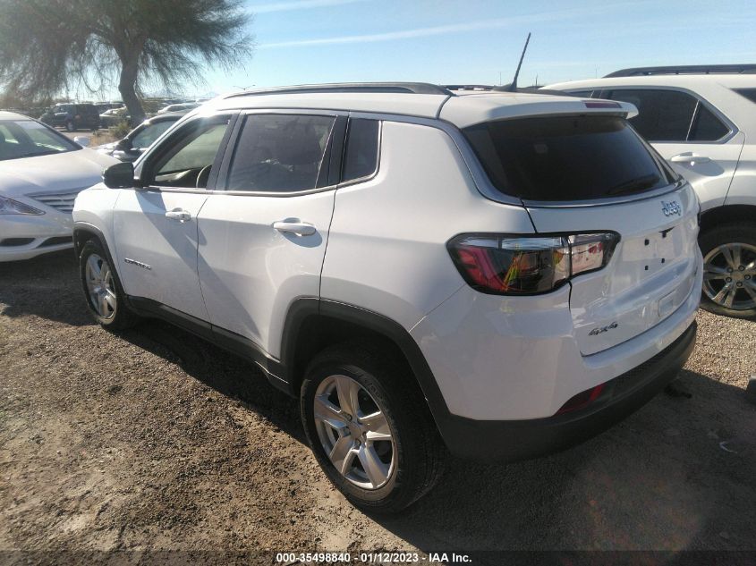 2022 JEEP COMPASS LATITUDE VIN: 3C4NJDBB1NT117878