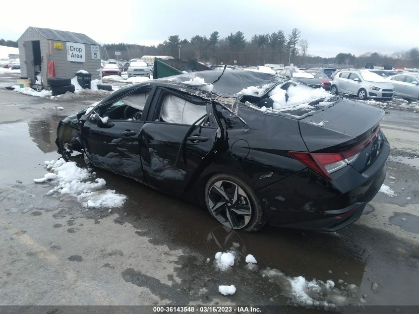 2023 HYUNDAI ELANTRA SEL VIN: KMHLS4AG1PU424098