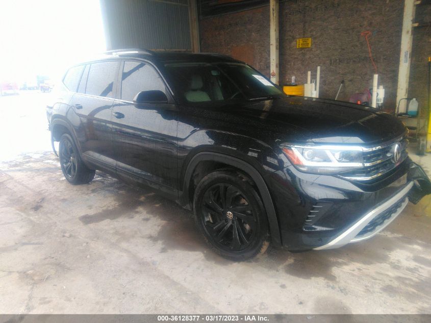 2022 VOLKSWAGEN ATLAS 2.0T SE W/TECHNOLOGY VIN: 1V2KP2CA4NC511123