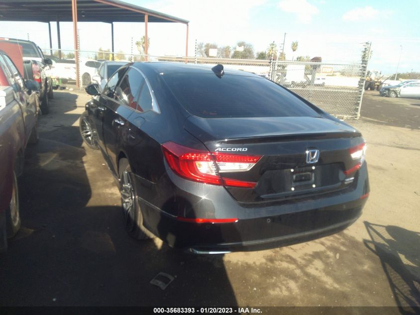 2022 HONDA ACCORD HYBRID TOURING VIN: 1HGCV3F99NA026198