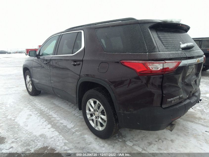 2021 CHEVROLET TRAVERSE LT CLOTH VIN: 1GNEVGKW6MJ225824