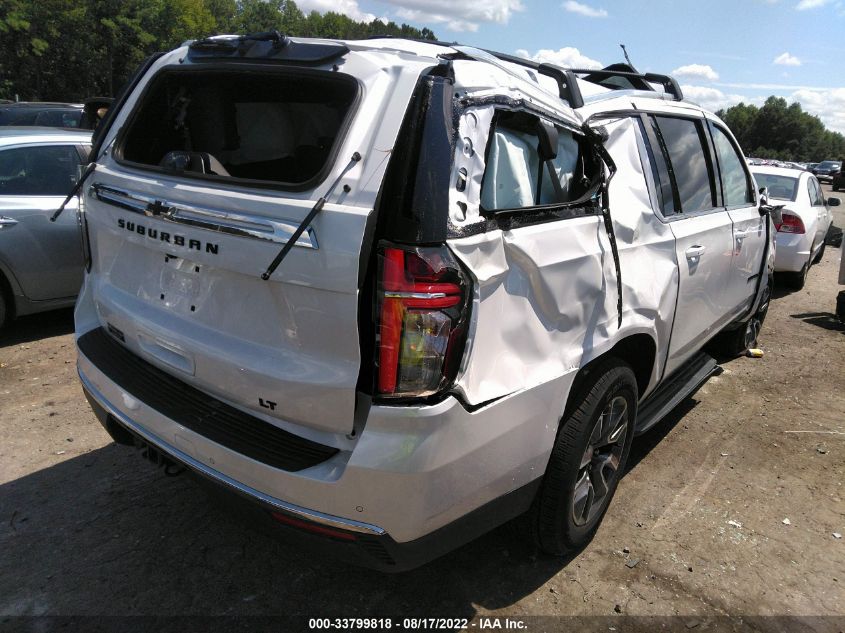 2022 CHEVROLET SUBURBAN LT VIN: 1GNSKCKD6NR281669