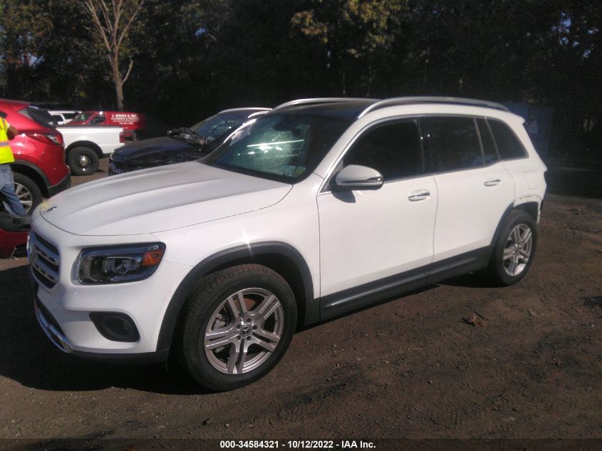 2022 MERCEDES-BENZ GLB GLB 250 VIN: W1N4M4HB6NW194937