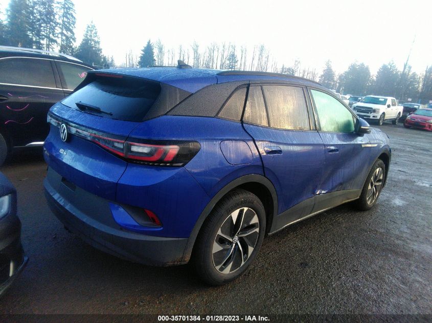 2022 VOLKSWAGEN ID.4 PRO S VIN: WVGGNPE21NP050810