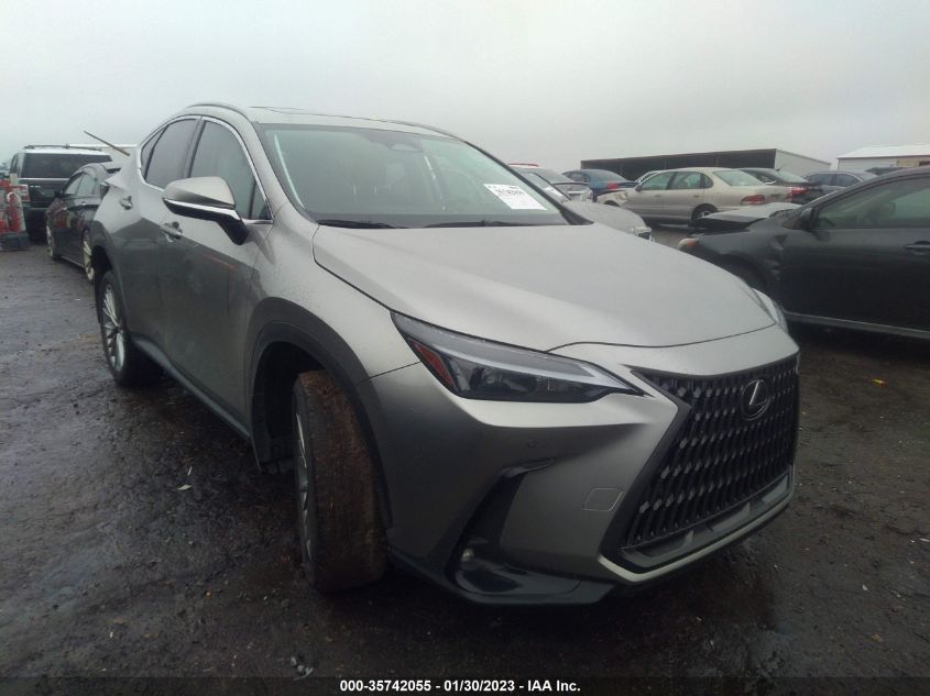 2022 LEXUS NX NX 350H PREMIUM VIN: JTJGKCEZ6N5001968