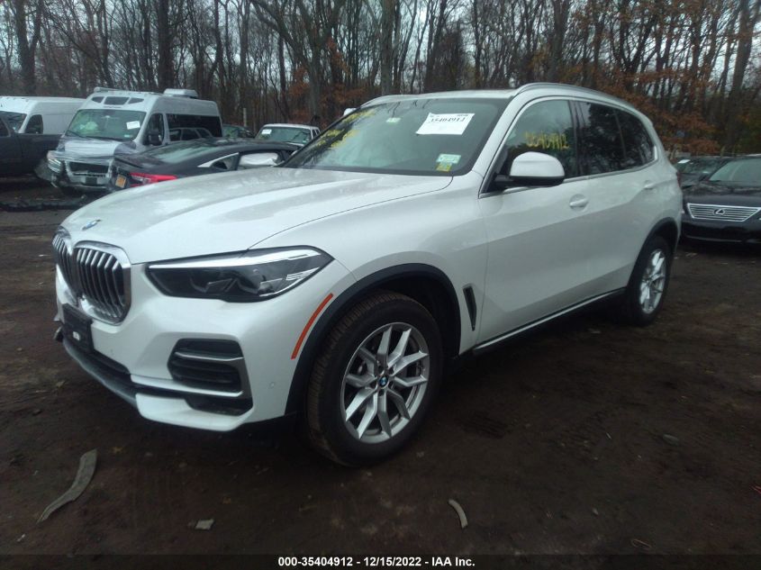 2022 BMW X5 XDRIVE40I VIN: 5UXCR6C08N9J66527