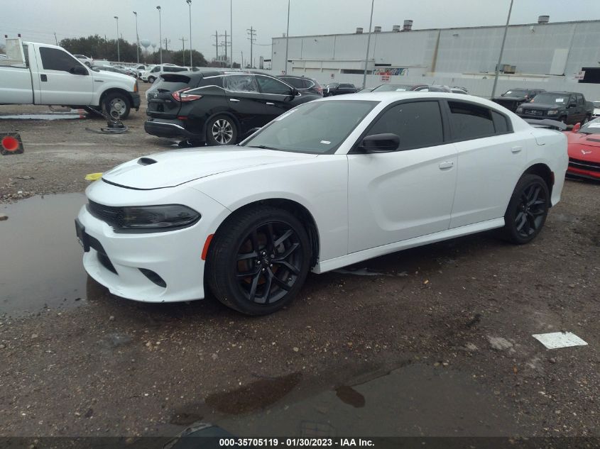 2022 DODGE CHARGER GT VIN: 2C3CDXHG7NH213661