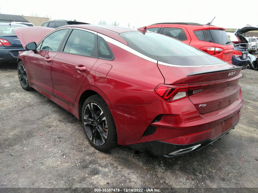 2022 KIA K5 GT-LINE VIN: 5XXG64J21NG143470