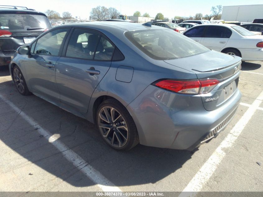 2022 TOYOTA COROLLA SE/SE NIGHTSHADE/APEX SE VIN: JTDP4MCE4N3502193