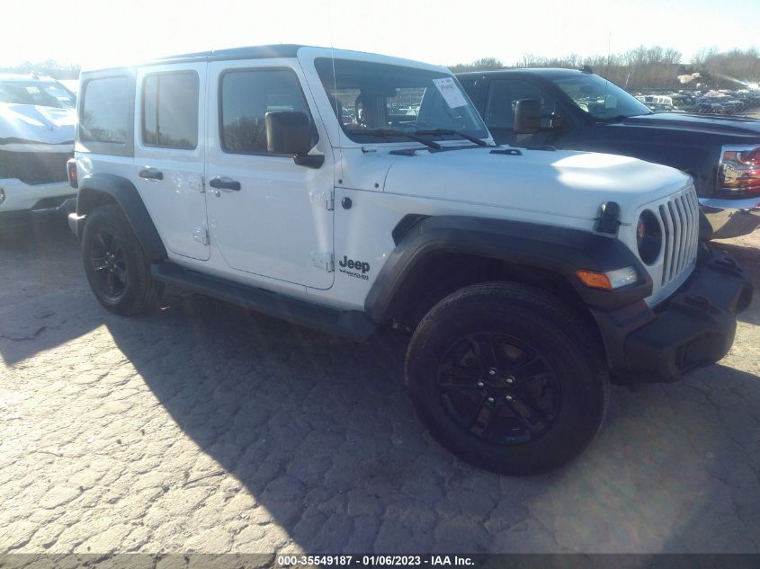 2021 JEEP WRANGLER UNLIMITED SPORT ALTITUDE VIN: 1C4HJXDN7MW867364