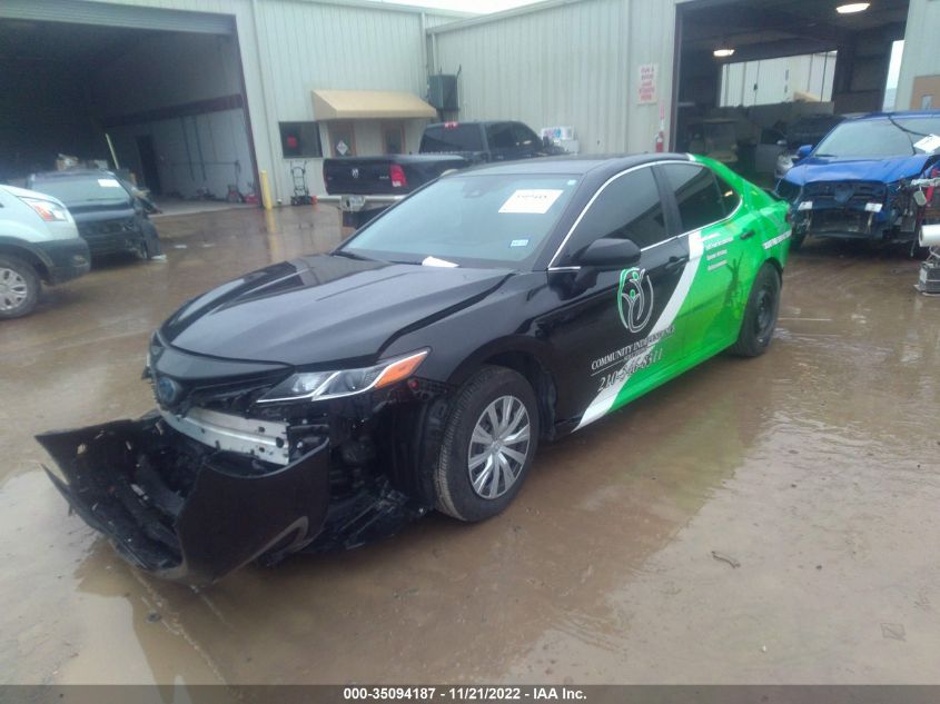 2022 TOYOTA CAMRY HYBRID LE VIN: 4T1C31AKXNU588866