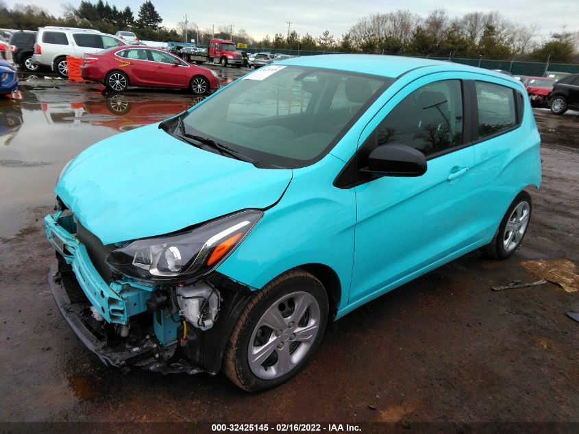 2021 CHEVROLET SPARK LS VIN: KL8CB6SA8MC704332
