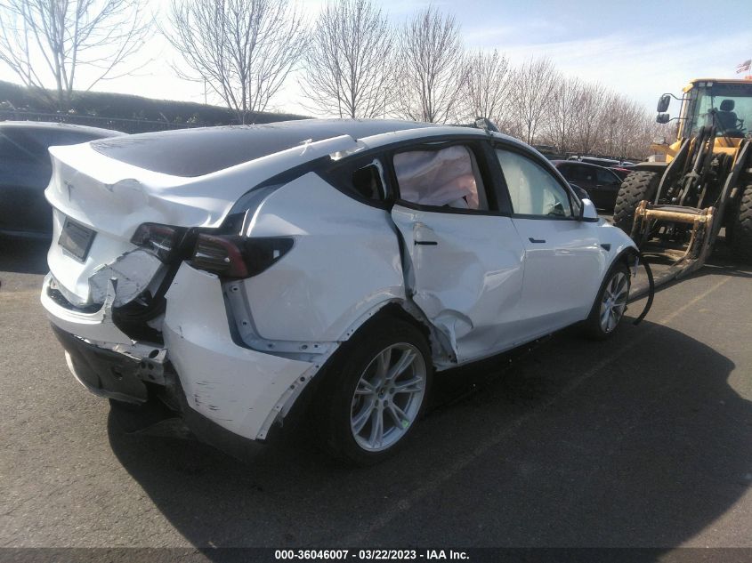 2023 TESLA MODEL Y LONG RANGE VIN: 7SAYGDEE2PF661134