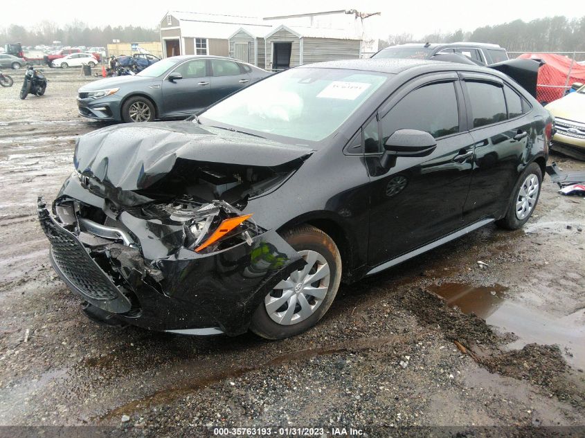 2022 TOYOTA COROLLA L VIN: 5YFDPMAE6NP391585
