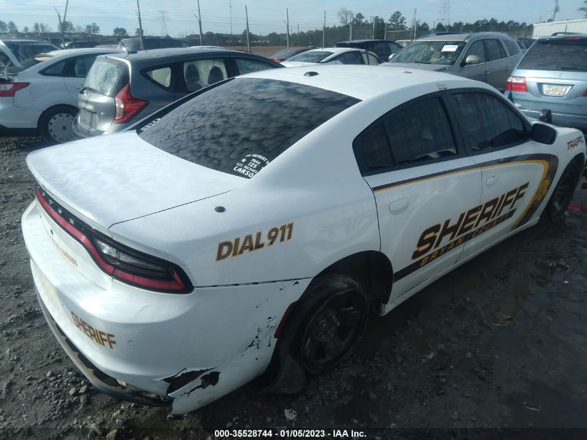 2021 DODGE CHARGER POLICE VIN: 2C3CDXAT6MH527629