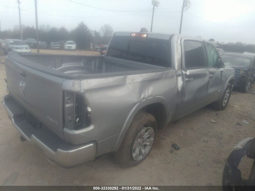 2021 RAM 1500 LARAMIE VIN: 1C6SRFJT2MN815309