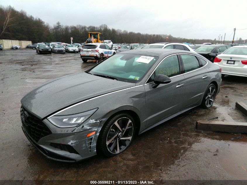 2022 HYUNDAI SONATA SEL PLUS VIN: KMHL44J21NA237652