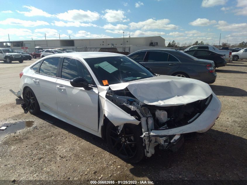 2022 HONDA CIVIC SEDAN SPORT VIN: 2HGFE2F54NH580237