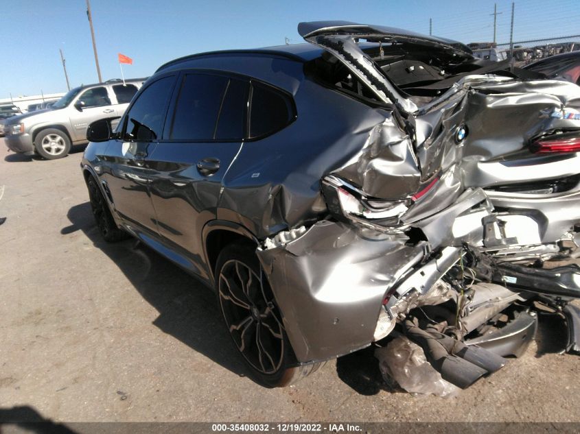 2020 BMW X4 M VIN: 5YMUJ0C04L9B08416