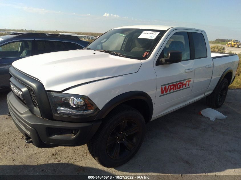 2022 RAM 1500 CLASSIC WARLOCK VIN: 1C6RR7GG9NS199576