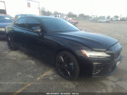 2022 VOLVO S60 RECHARGE BLACK EDITION R-DESIGN VIN: 7JRH60FD4NG192728