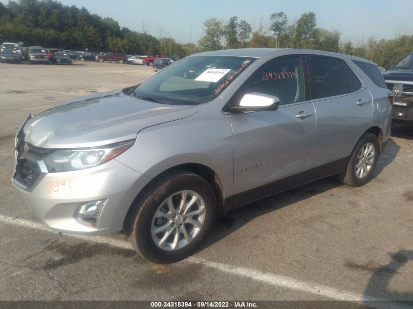 2021 CHEVROLET EQUINOX LT VIN: 3GNAXUEV3MS129450