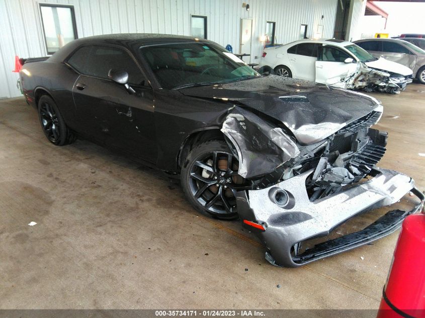 2021 DODGE CHALLENGER SXT VIN: 2C3CDZAGXMH676222