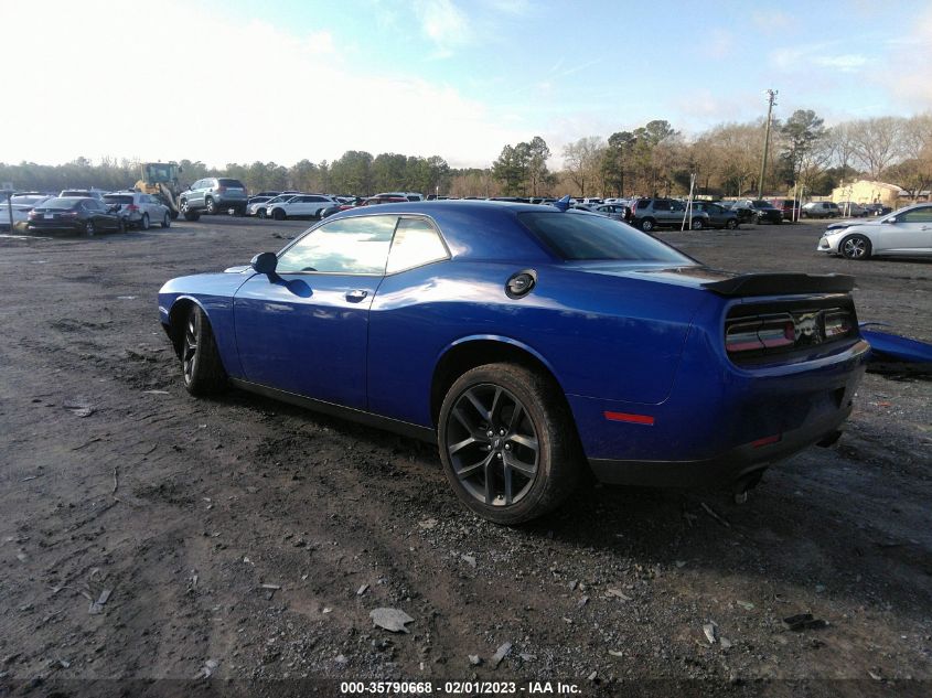 2022 DODGE CHALLENGER SXT VIN: 2C3CDZAG1NH108815