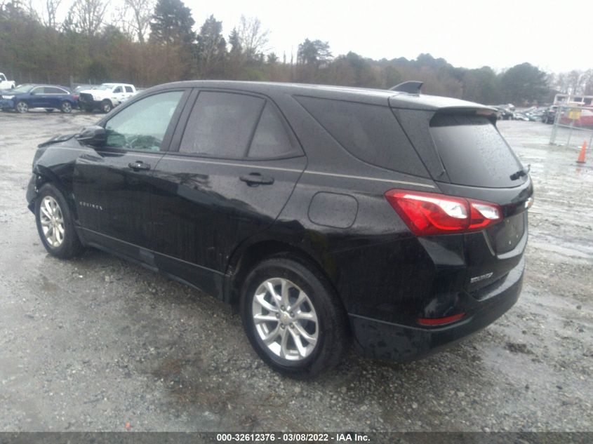2021 CHEVROLET EQUINOX LS VIN: 2GNAXHEV8M6133032