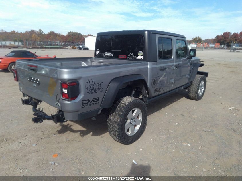 2020 JEEP GLADIATOR OVERLAND VIN: 1C6HJTFG2LL141457
