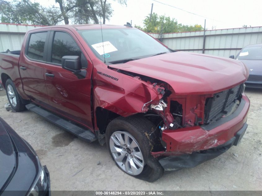 2022 CHEVROLET SILVERADO 1500 LTD CUSTOM VIN: 3GCPWBEKXNG160442