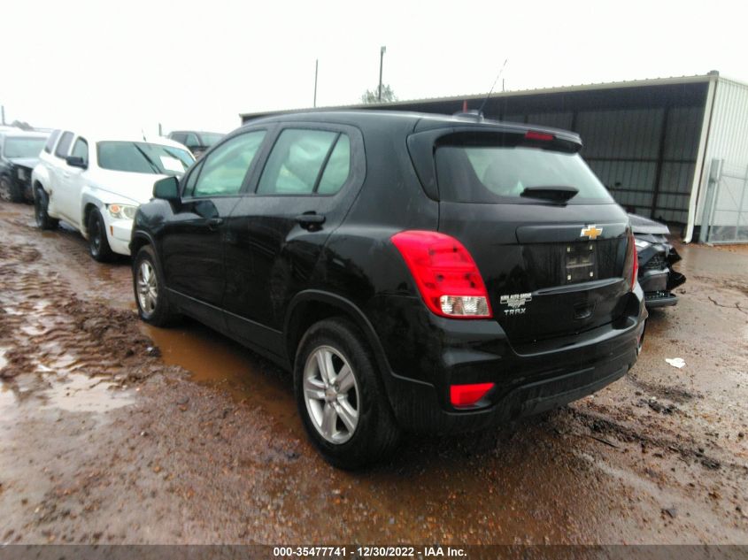 2020 CHEVROLET TRAX LS VIN: KL7CJKSB7LB082982