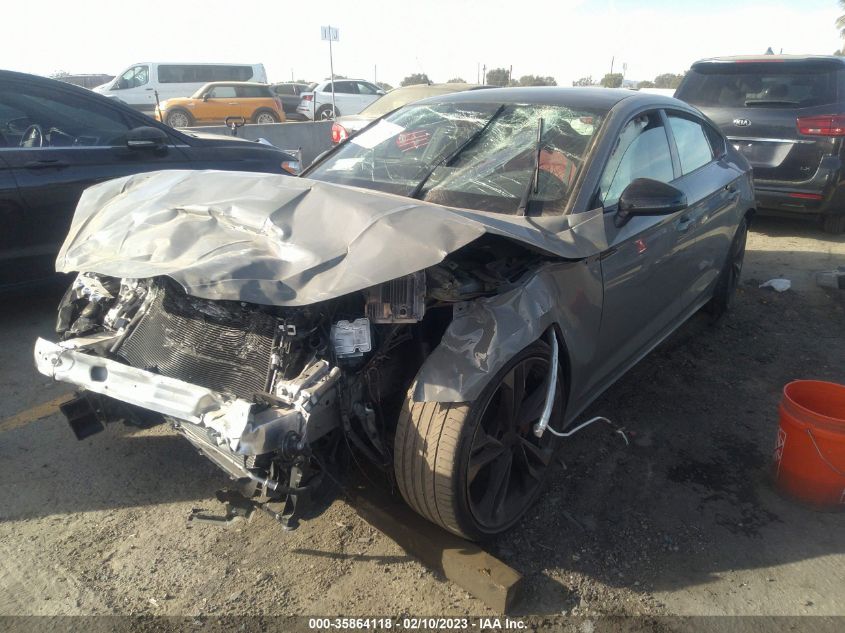 2022 AUDI S5 SPORTBACK PREMIUM PLUS VIN: WAUC4CF51NA008709