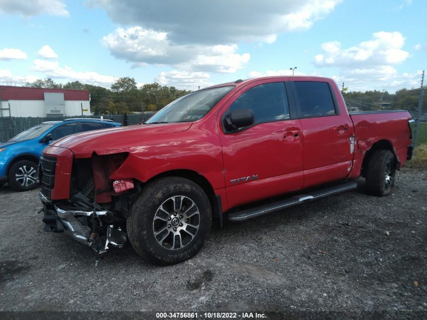 2021 NISSAN TITAN SV VIN: 1N6AA1ED9MN511604