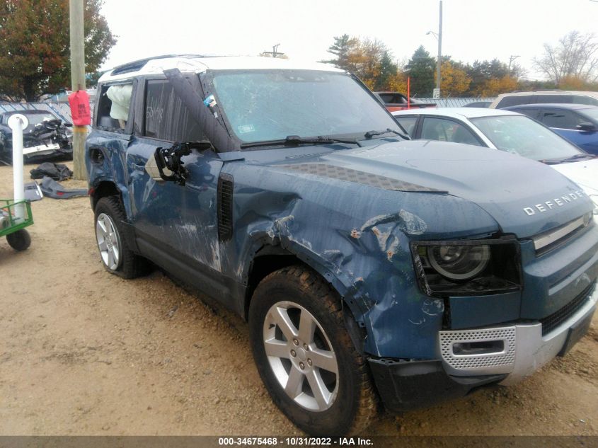 2022 LAND ROVER DEFENDER S VIN: SALEJ6RX2N2063580