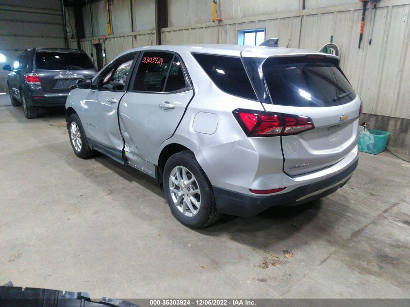 2022 CHEVROLET EQUINOX LT VIN: 3GNAXTEV2NL135228