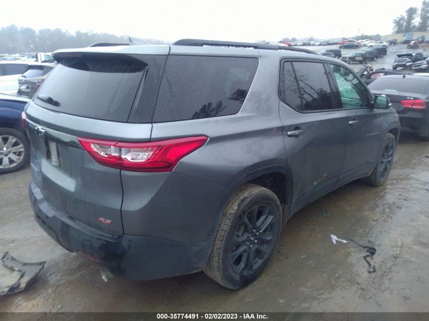 2021 CHEVROLET TRAVERSE RS VIN: 1GNERJKW3MJ134124