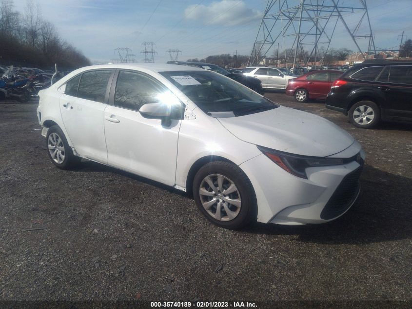 2022 TOYOTA COROLLA LE VIN: JTDEPMAE7N3021016