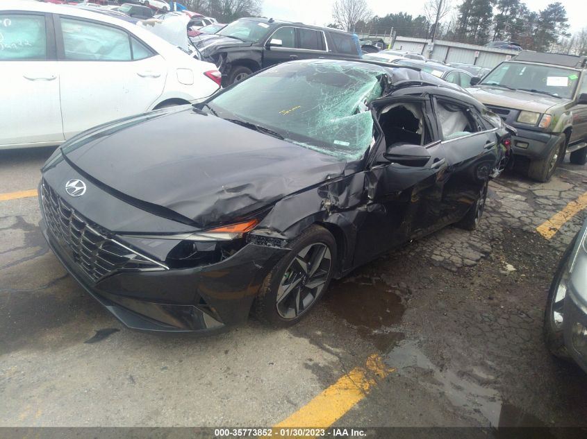 2022 HYUNDAI ELANTRA SEL VIN: 5NPLN4AG6NH064992