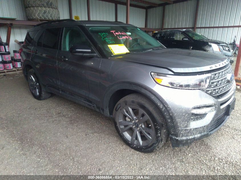 2022 FORD EXPLORER XLT VIN: 1FMSK8DH8NGB08927