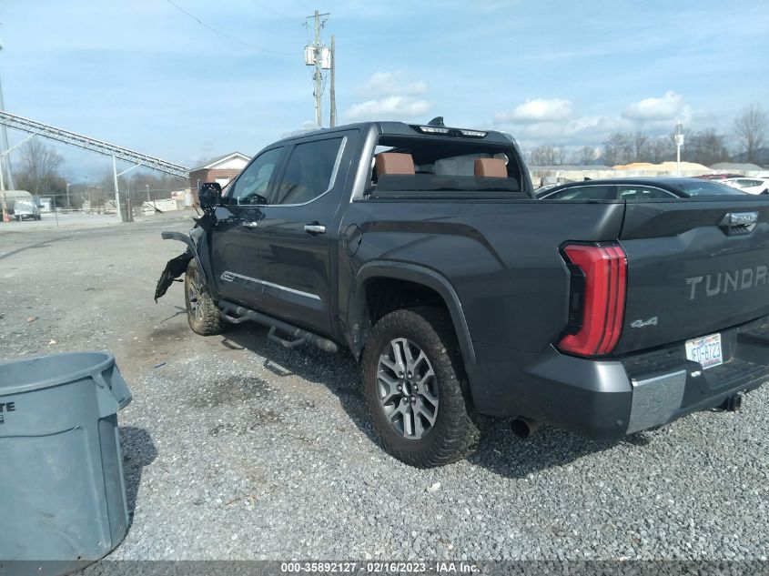 2022 TOYOTA TUNDRA 4WD 1794 EDITION VIN: 5TFMA5DB0NX014616