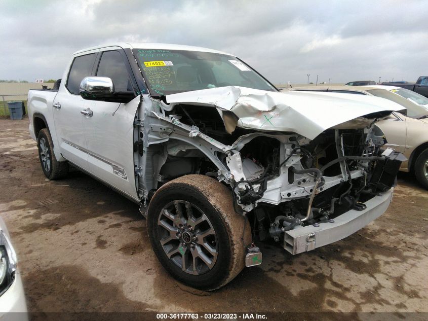 2022 TOYOTA TUNDRA 4WD 1794 EDITION VIN: 5TFMA5DB9NX026084