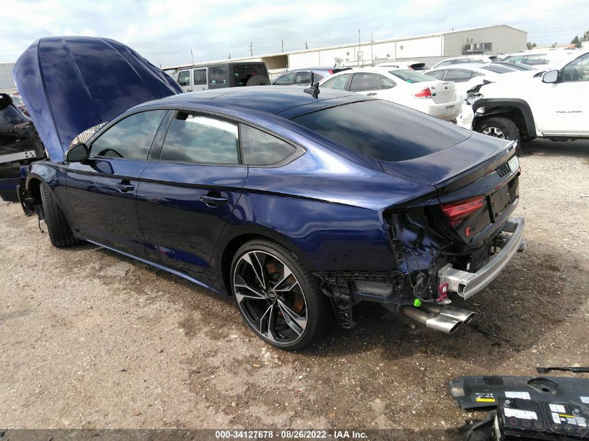 2022 AUDI S5 SPORTBACK PREMIUM PLUS VIN: WAUC4CF57NA012621