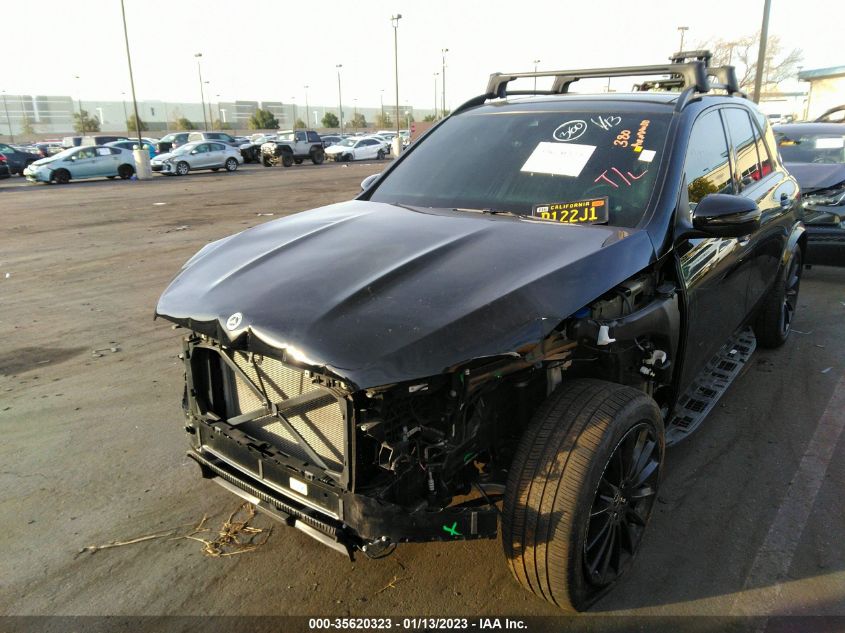 2022 MERCEDES-BENZ GLE GLE 350 VIN: 4JGFB4KB4NA667323