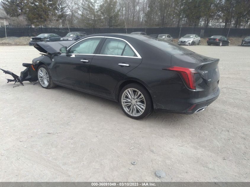 2022 CADILLAC CT4 PREMIUM LUXURY VIN: 1G6DF5RK3N0135792
