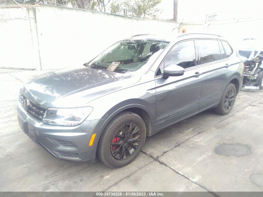 2021 VOLKSWAGEN TIGUAN S VIN: 3VV1B7AXXMM024524