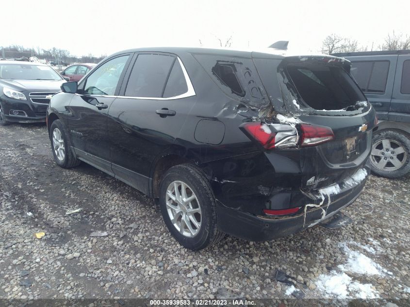 2022 CHEVROLET EQUINOX LT VIN: 3GNAXUEVXNL112138