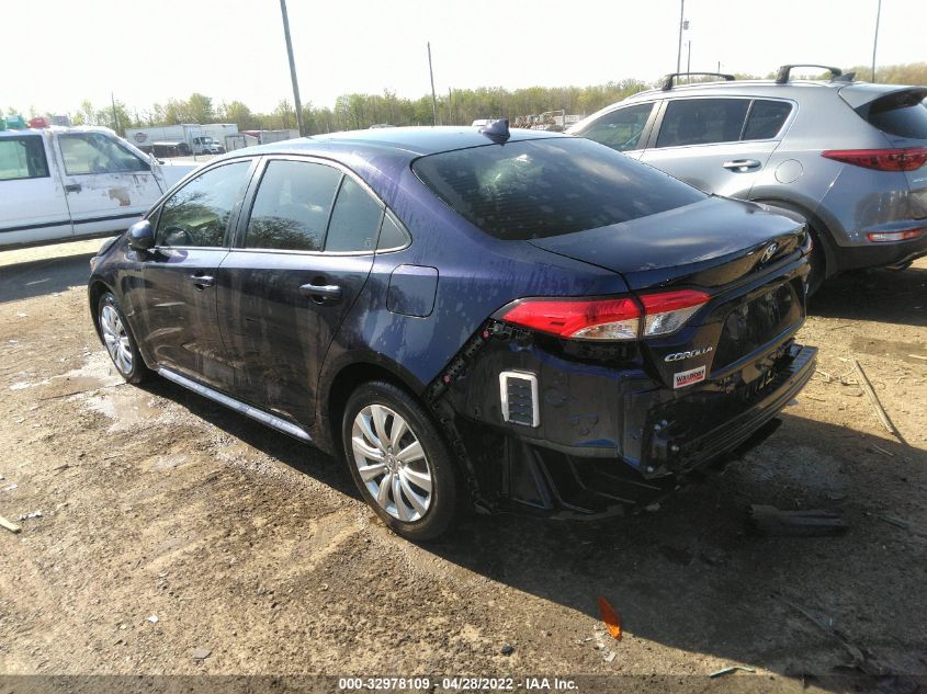 2020 TOYOTA COROLLA LE VIN: JTDEPRAE4LJ040449