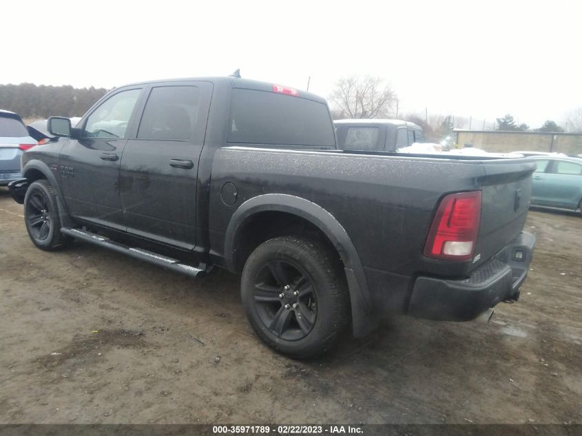 2022 RAM 1500 CLASSIC WARLOCK VIN: 1C6RR7LT4NS159313